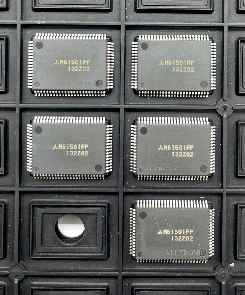 Genuine Audio Digital Sound Controller IC M61501FP SMD80 Mitsubishi