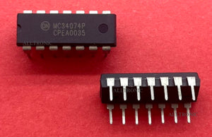 Audio Single Supply Op Amp / Operational Amplifier MC34074P Dip14 - ON semi