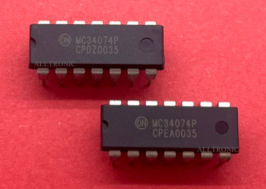 Audio Single Supply Op Amp / Operational Amplifier MC34074P Dip14 - ON semi