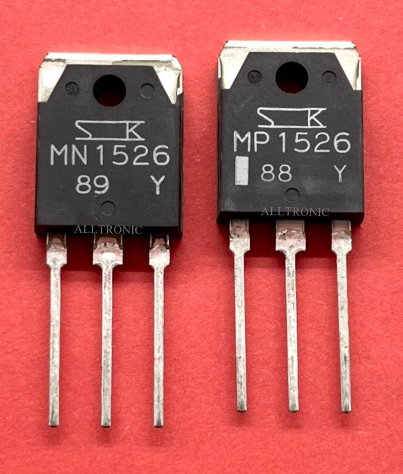 Genuine Audio Power Amplifier Transistor MN1526 / MP1526 Pair / Sanken