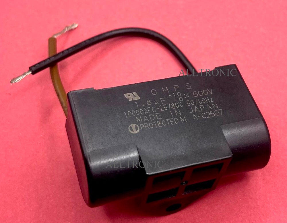 Original AC Capacitor for Fan 1.8uf 500v 50/60HZ +-10% Mastsushita