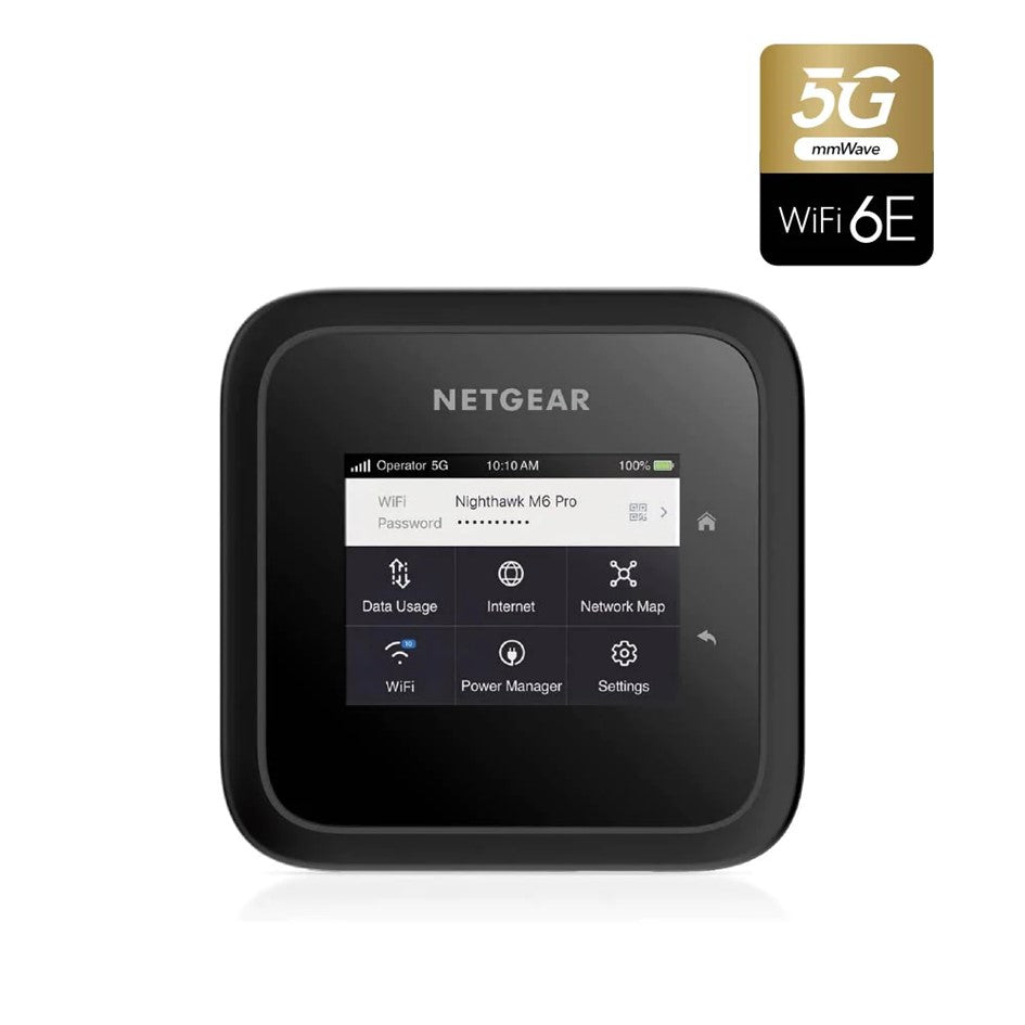 Netgear MR6550 M6 Pro 5G mmWave WiFi 6e Mobile Hotspot Router / 2yrs Warranty