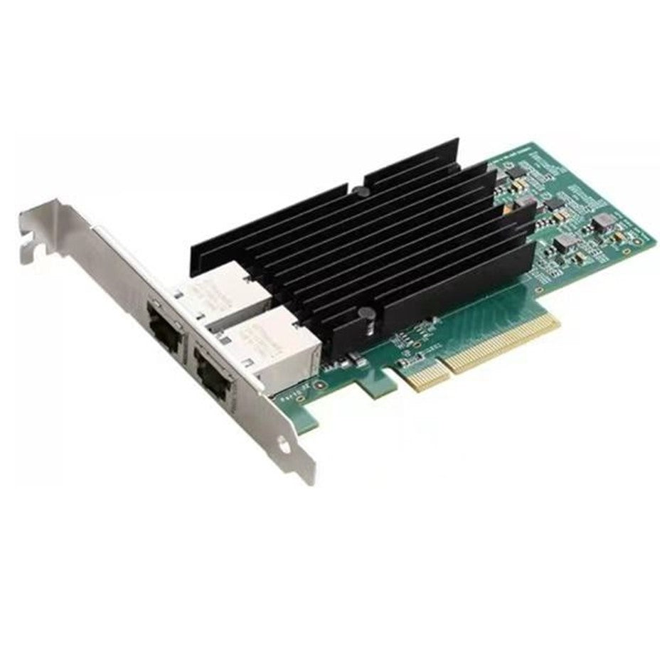 PCIE X8 10G 2PORT RJ45 CARD / PCI-E To 2-port RJ45 10G / Intel X540-T2 Chipset