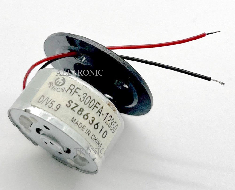 Audio CD/DVD Spindle Motor DC5.9V Volt RF300FA-12350 7mm Shaft - Mabuchi