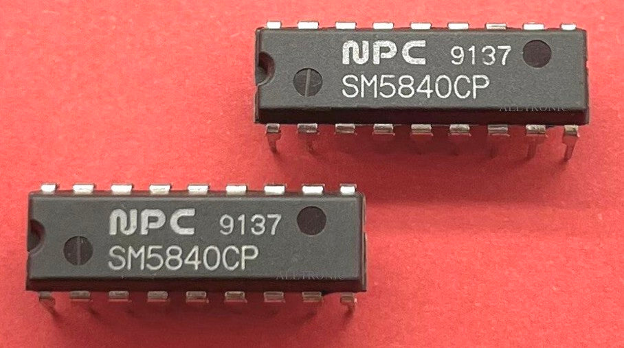 Original Digital Audio multi function filter IC SM5840CP by NPC for Pioneer CD