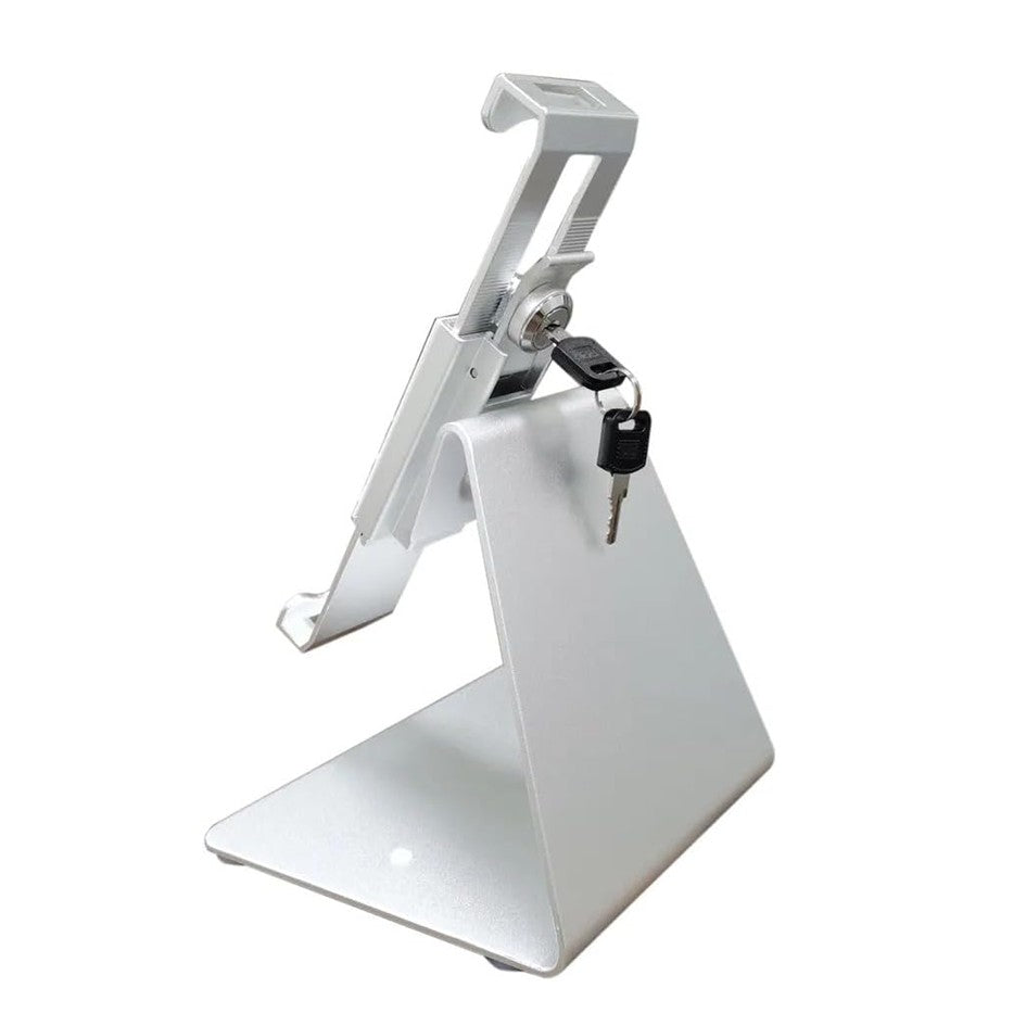 Table Mount Universal Tablet Stand / Holder with Keylock 24012QF suitable for 7-10.1" Screen Black /Silver