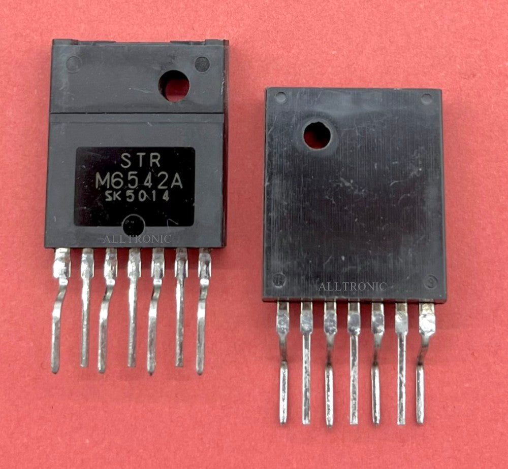 Genuine Power Switching Regulator IC STRM6542A / STR-M6542A 4-3 SIL7 Sanken