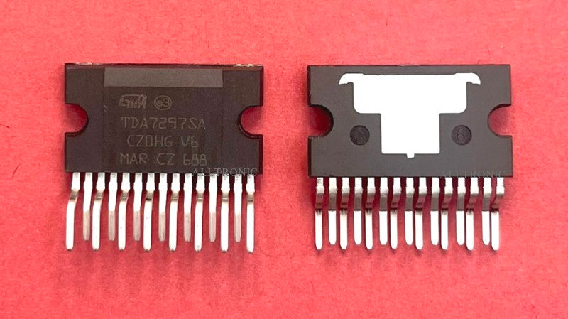 Dual Bridge Audio Amplifier IC TDA7297SA Clipwatt15