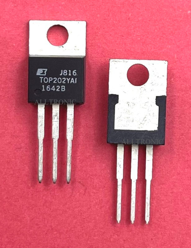 IC TOP202YA1 / TOP202YAI TO220-3 - PI Power Integration - Off Line PWM Controller Sw.