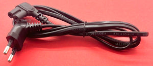 Power Cord  IEC 2pin to C7 (right Angle) / UK 2Pin to Figure 8 (Right Angle) - 1.5 Meter