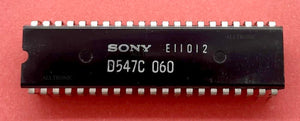 Vintage Audio Controller IC / MicroP UPD547C-060 / D547C-060 for Sony Audio