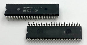 Vintage Audio Controller IC / MicroP UPD547C-109 / D547C-109 for Sony Audio