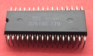 Antique  VCR / Video MicroP / Microprocessor IC UPD7519G-179 DIP64 NEC
