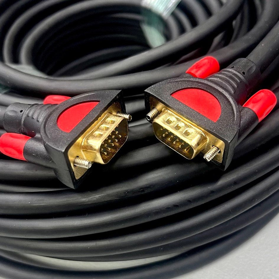 VGA to VGA Cable 30M - Male/Male (Filter Coiled) DV30