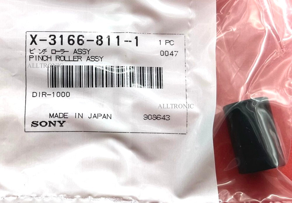 Genuine VO Pinch Roller Assy X31668111 / X-3166-811-1 for Sony DIR1000