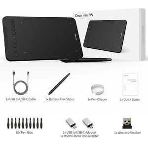 XP-Pen Deco Mini 7W  Drawing pad Wireless for Android