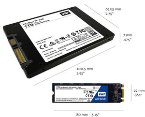 Ssd Western Digital 500Gb M.2 Blue Wds500G1B0B
