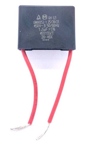 AC Capacitor 1.5uf 450v 50/60HZ  +-5% V1608V0392 Mastsushita