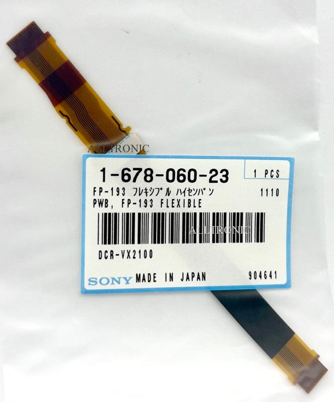 Genuine Camcorder Flexible Cable FP193 167806023 Sony