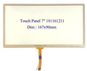 Car Audio CD/DVD Touch Panel 7" 167x90mm 181161211 Sony