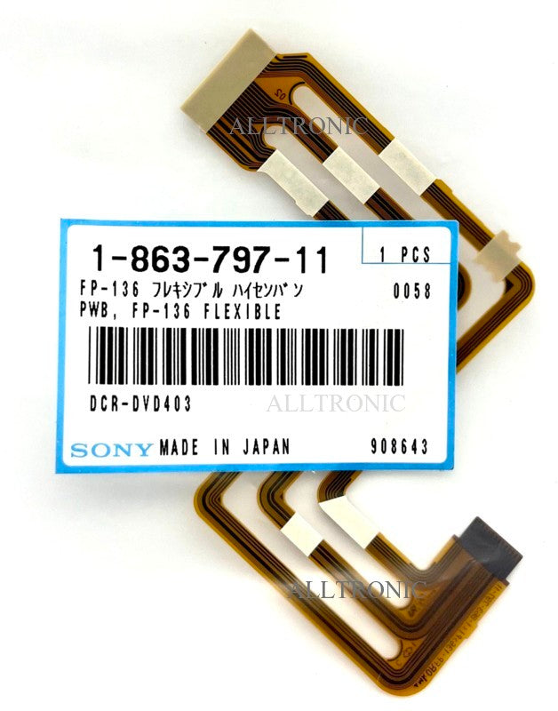 Genuine Camcorder Flexible cable FP136 186379711 Sony DCRDVD92