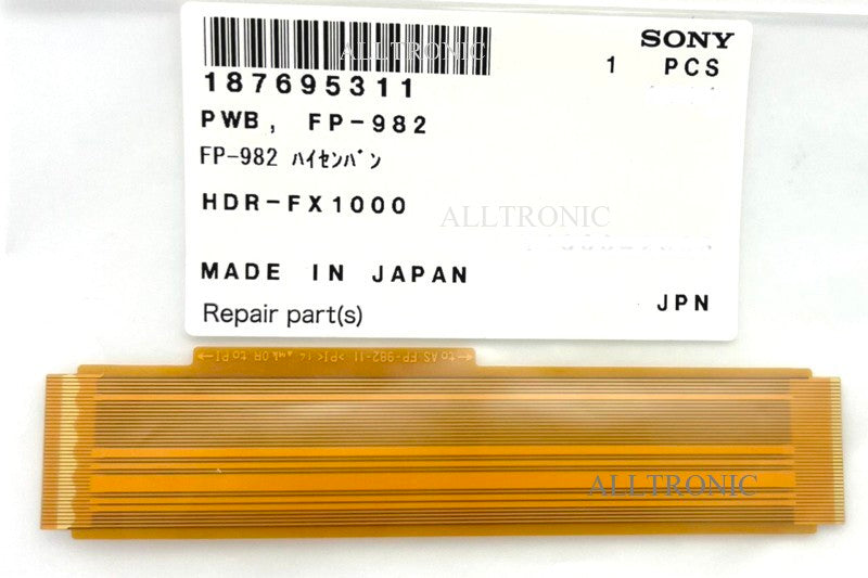 Genuine Camcorder Flexible cable FP982 187695311 Sony
