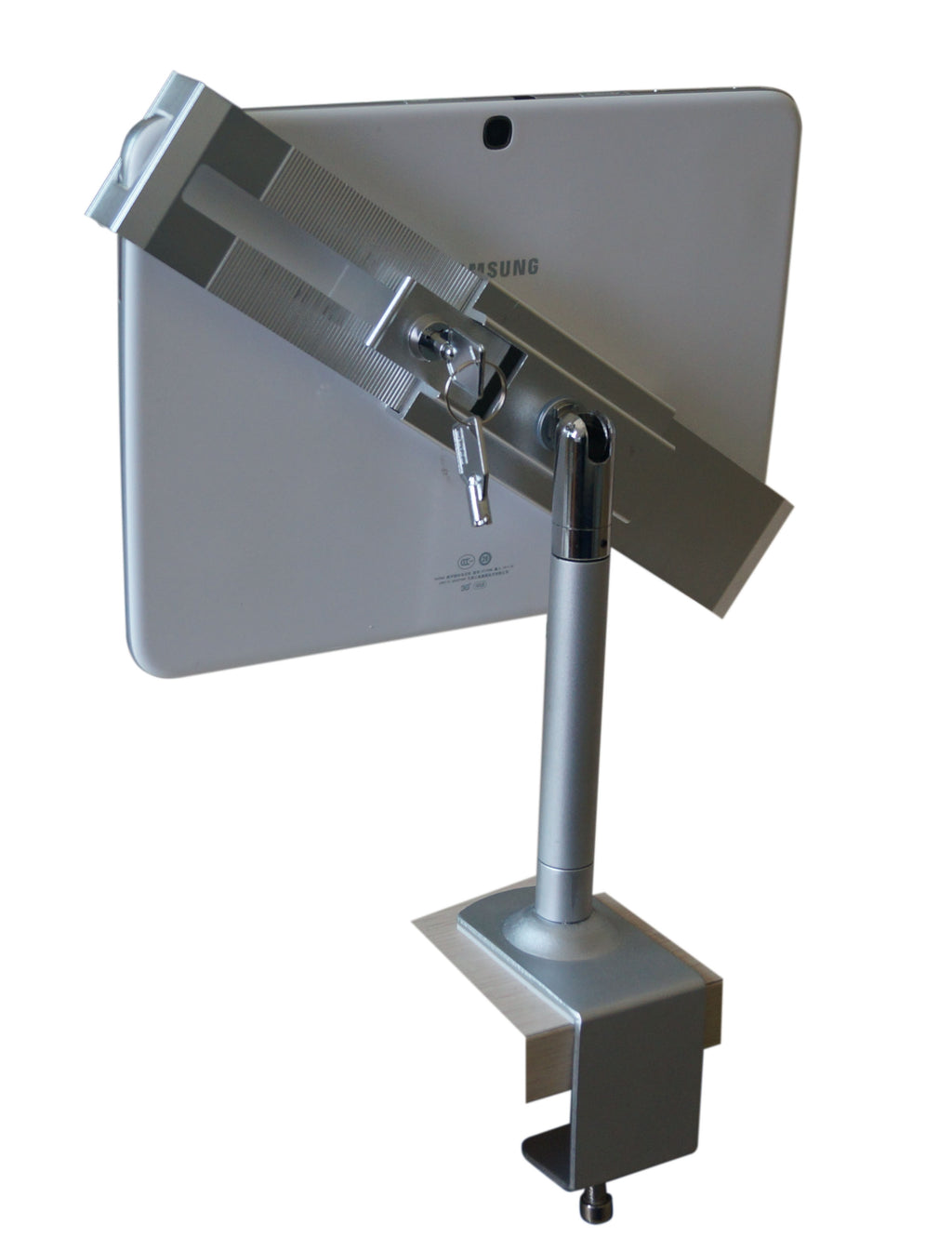 Table Clamp Tablet Stand / Holder Universal with Keylock 7-12.9" (24014)