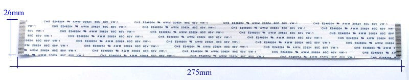Audio CD/CDJ Flexible Cable FC 25way 275mm x26mm (DDD1196) for Pioneer CDJ1000MK2