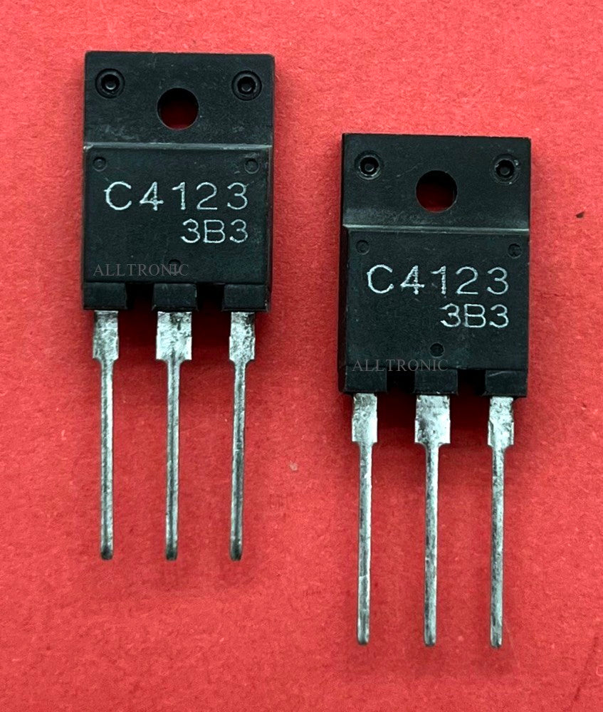 Color TV Horizontal  Deflection Output Transistor 2SC4123 TO3PML Sanyo