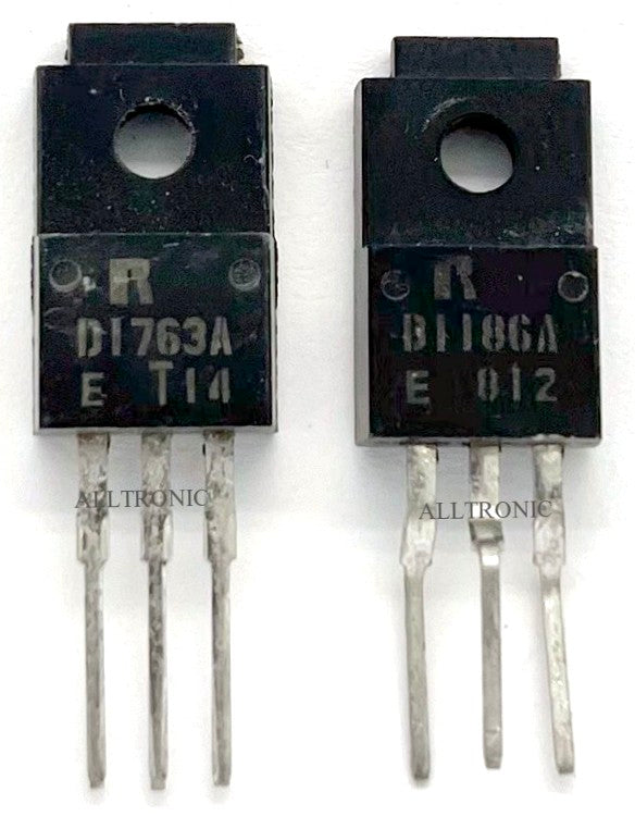 Audio Amp Silicon NPN Power Transistor 2SB1186A / 2SD1763 TO220-F Rohm