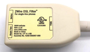 2Wire Broadband ADSL Micro Filter