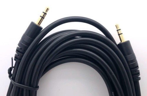 Audio Stereo Cable 3.5 to 3.5mm M/M 5Meter (Male/Male)