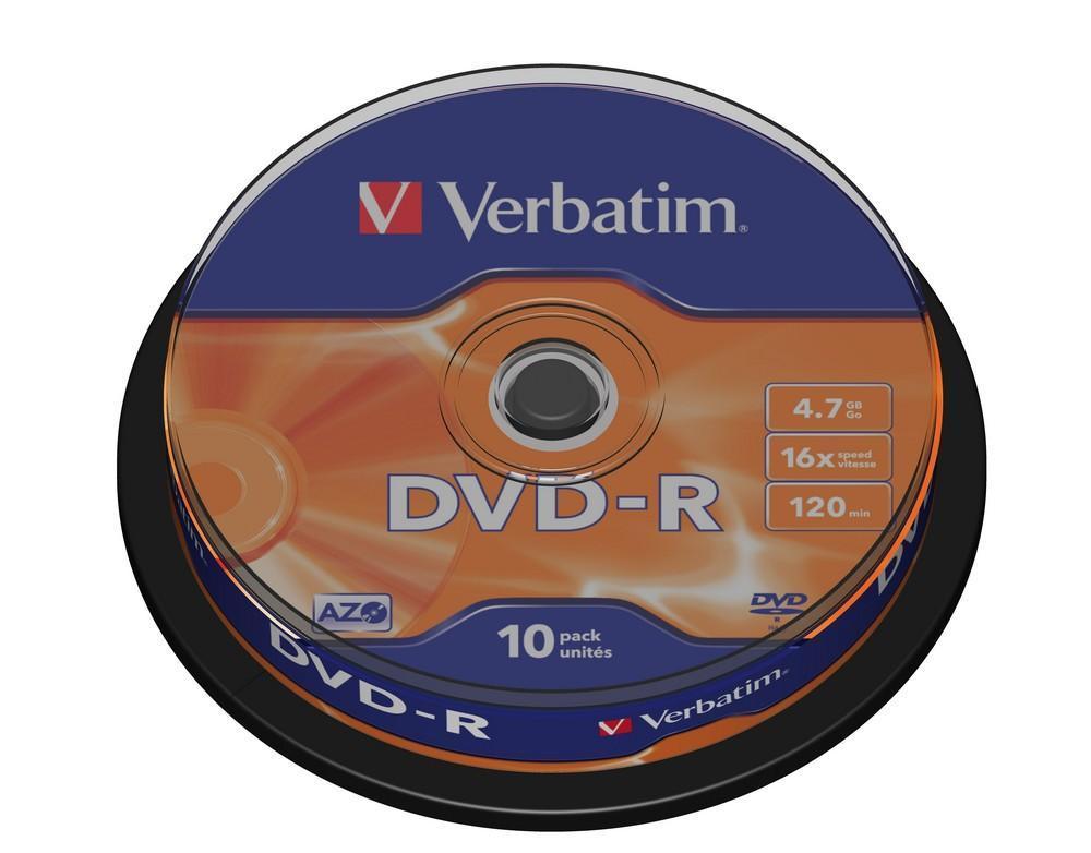 Verbatim Dvd-R 43523 10Pcs