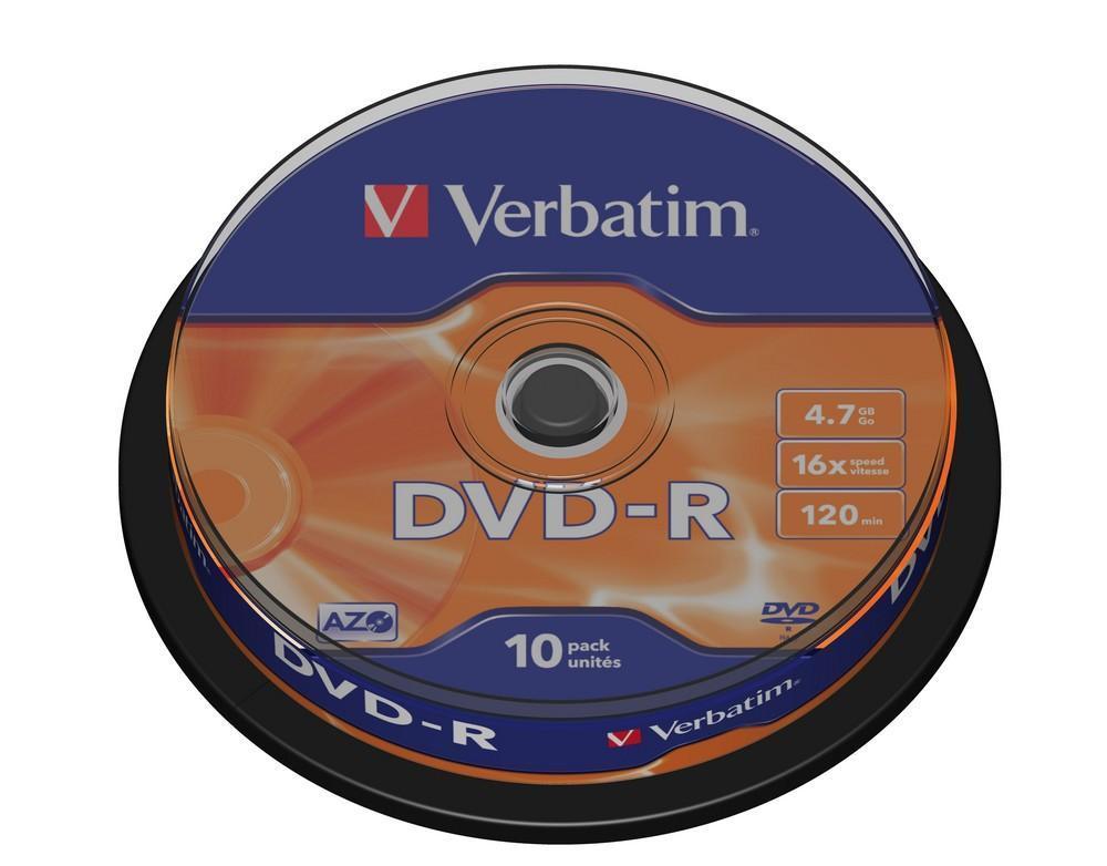 Verbatim DVD-R 43523 10Pcs