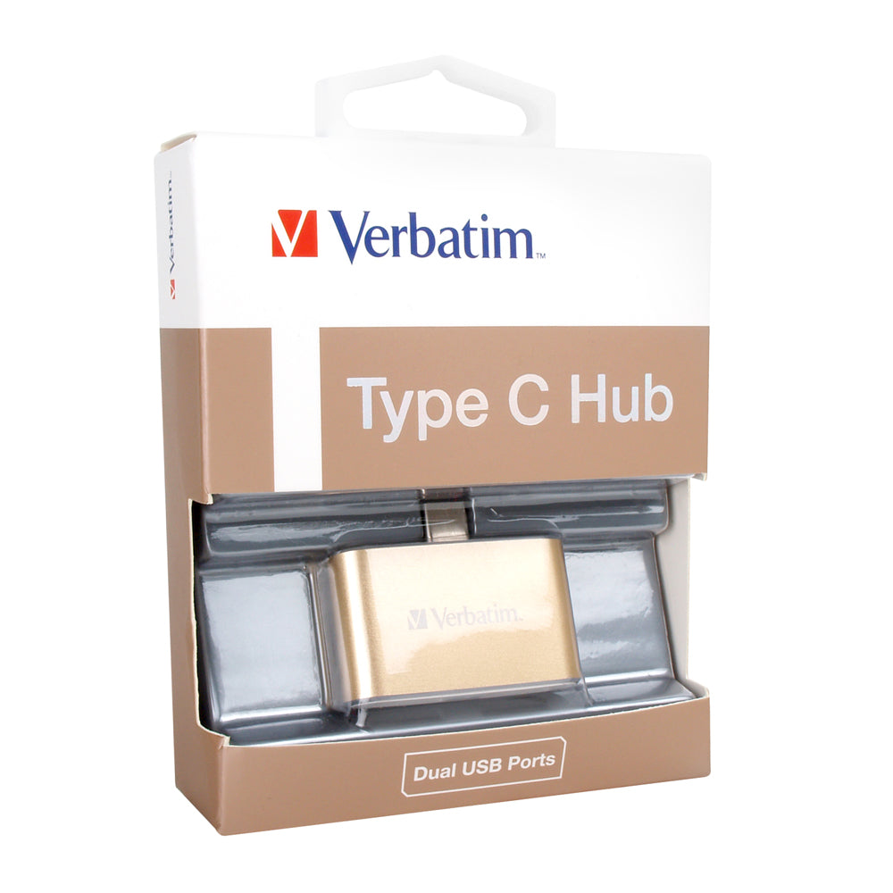 Verbatim Type C USB3.1 Dual Port USB Hub