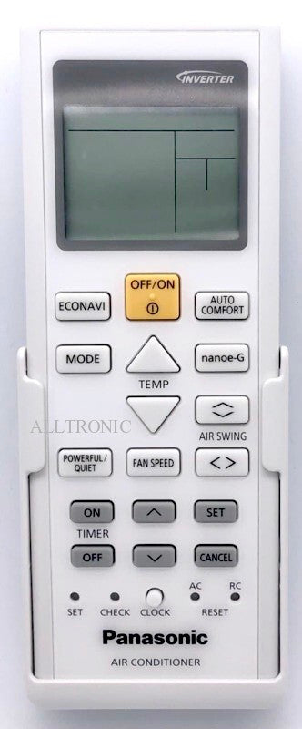 Genuine Air Con Remote Control 12650 + Holder for Panasonic NanoeG Split unit