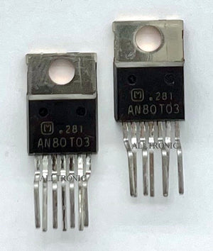 Audio Regulator Mosfet / IC AN80T03 TO220-7 Matsushita