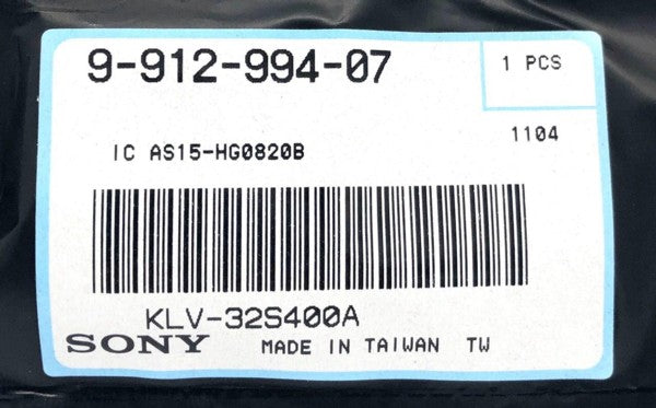 LED TV Gamma Driver / Tcon IC AS15HG QFP48 Ecmos / Sony 991299407