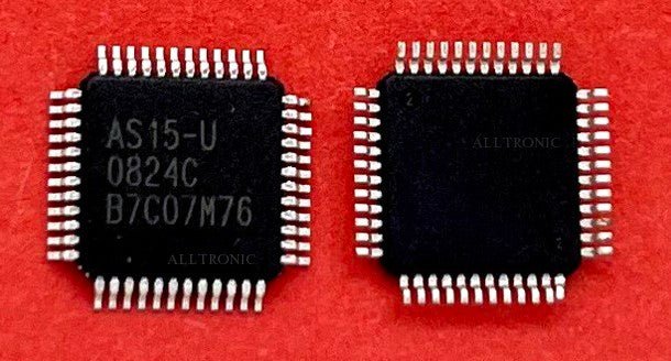 Genuine LED TV Gamma Driver / Tcon IC AS15U / AS15-U Isolated QFP48 Ecmos