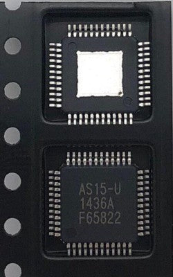 Genuine LED TV Gamma Driver / Tcon IC AS15U QFP48 Ecmos