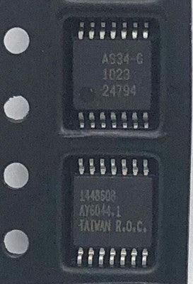 TFT-LCD TV Gamma Driver / Tcon IC AS34G Tsop14 Ecmos