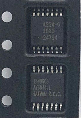 TFT-LCD TV Gamma Driver  / Tcon IC  AS34G  Tsop14 Ecmos