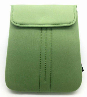 9.7" Notebook / Laptop Polyester Bag Green / Velcro