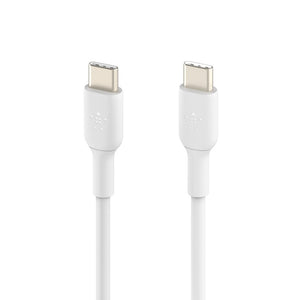 Belkin USB-C to USB-C Cable 1Meter White  Model: CAB003Bbt1MWH