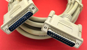 Cable DB25 Male to DB25 Male 5Meter 25Pin M/M - Ivory