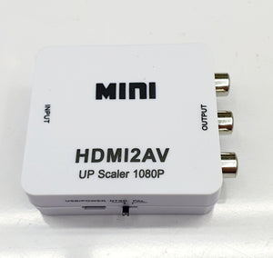 Converter Hdmi To Rca (AV) Upscaler 1080P