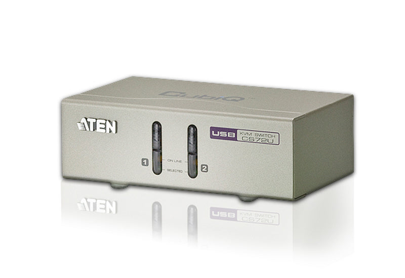 KVM Switch 2Port USB CS72U Aten