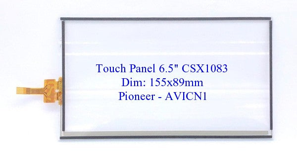 Car Audio CD/DVD Touch Panel 6.5" 155x89mm CSX1083 Pioneer