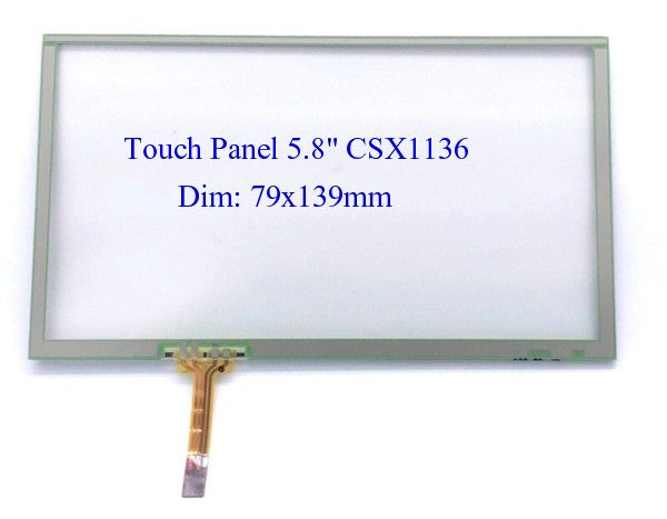 Car Audio CD/DVD Touch Panel CSX1136 5.8" 79x139mm Pioneer