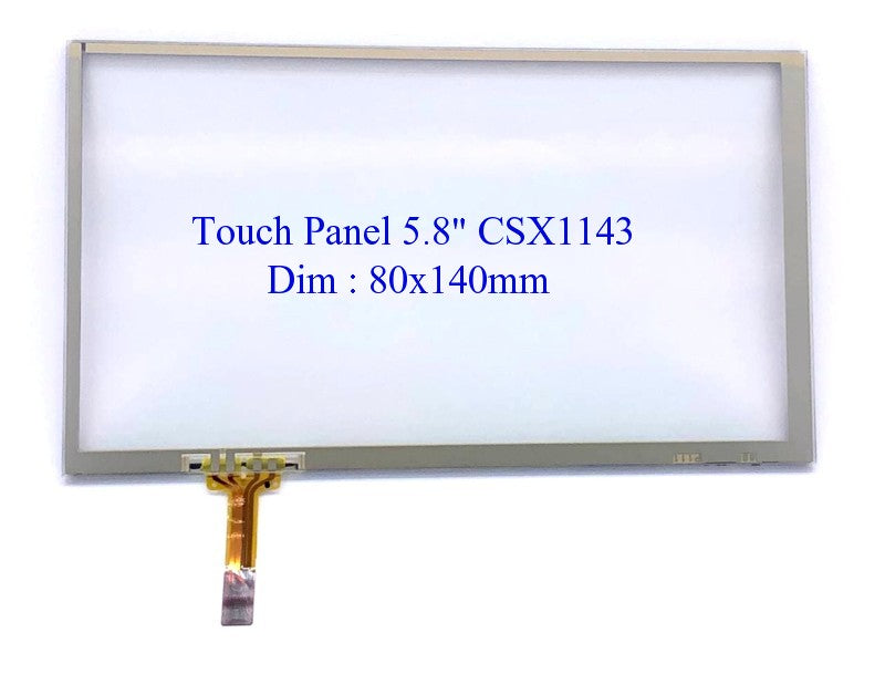 Original Car Audio CD/DVD Touch Panel 5.8" 140x80mm CSX1143 Pioneer